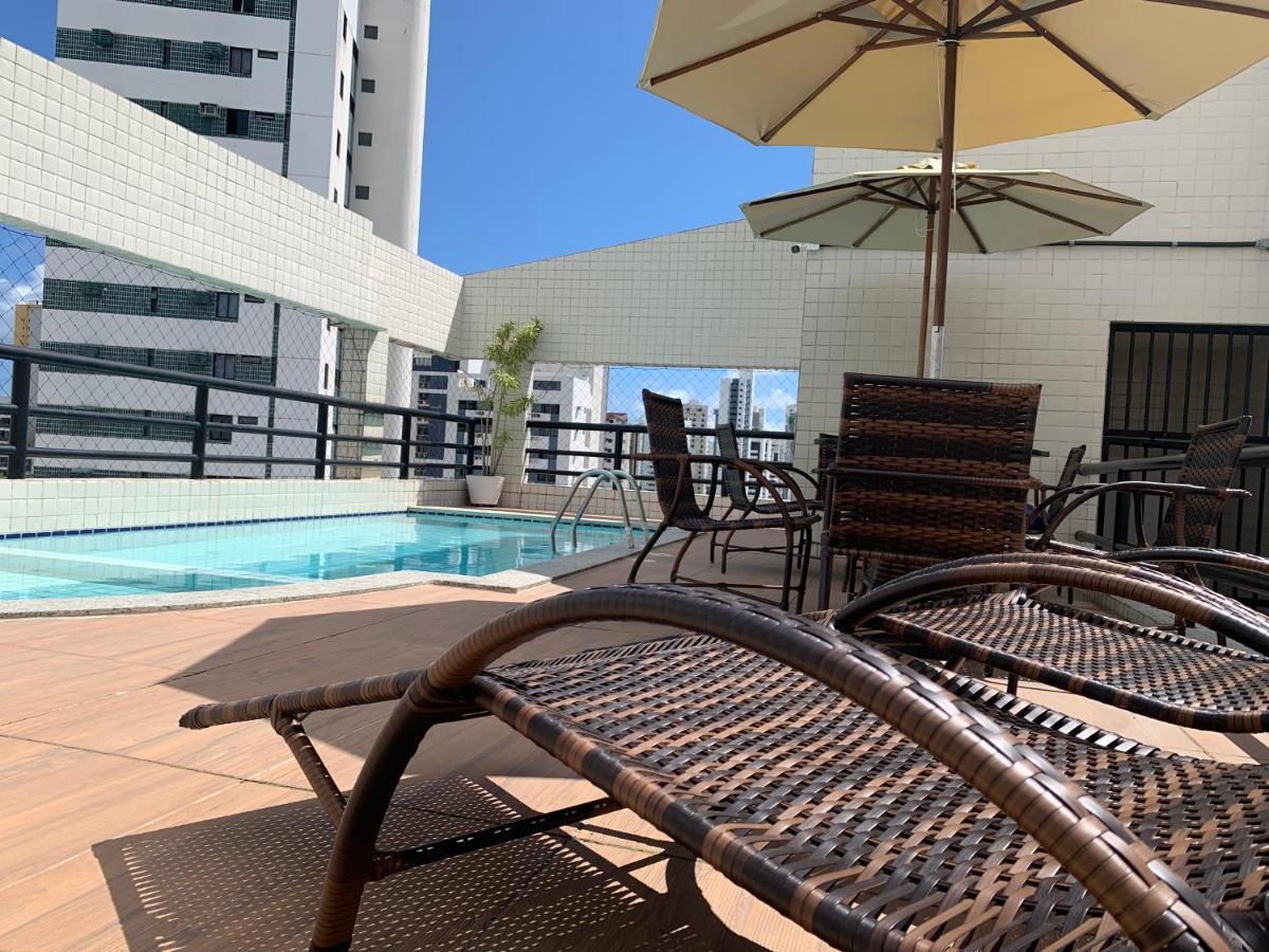 Flat Em Boa Viagem Apartment เฮซิเฟ ภายนอก รูปภาพ